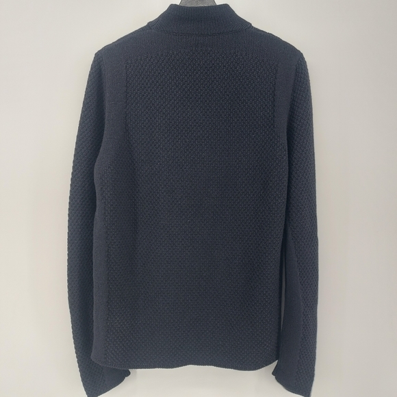 Valentino Wool Turtleneck Sweater Size Large Blue - Picture 2 of 14